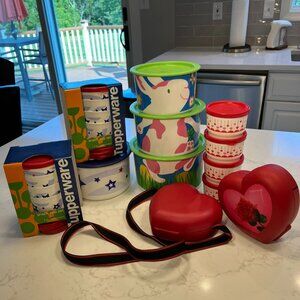 Never Used Tupperware Holiday Bundle Set